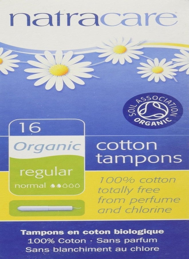 Natracare Tampons Reg With Applictr 16 ct (Multi-Pack of 12 boxes, 192 Total) - Image 1